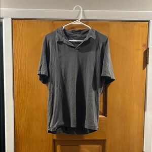 Abercrombie & Fitch Charcoal Polo Shirt